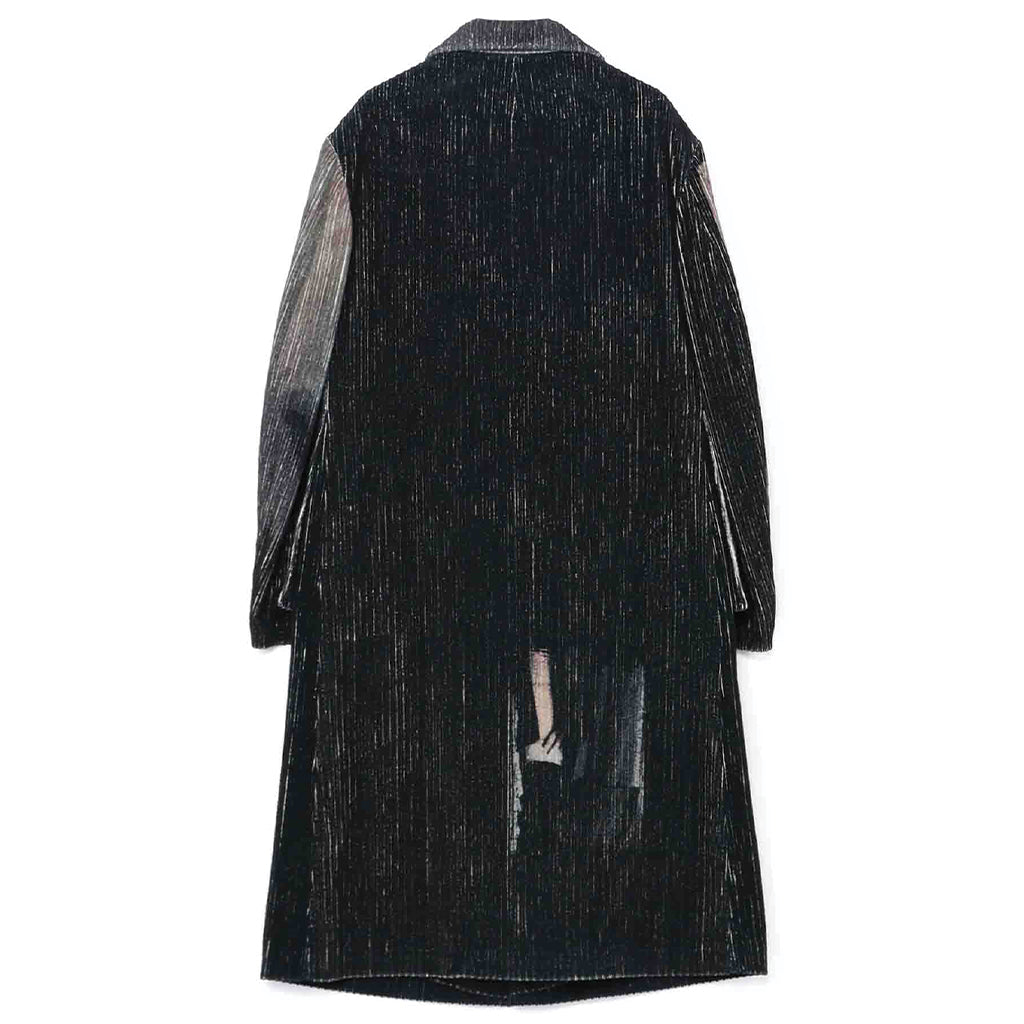 Zdzislaw Beksinski / Original Women Print Covered Long Jacket
