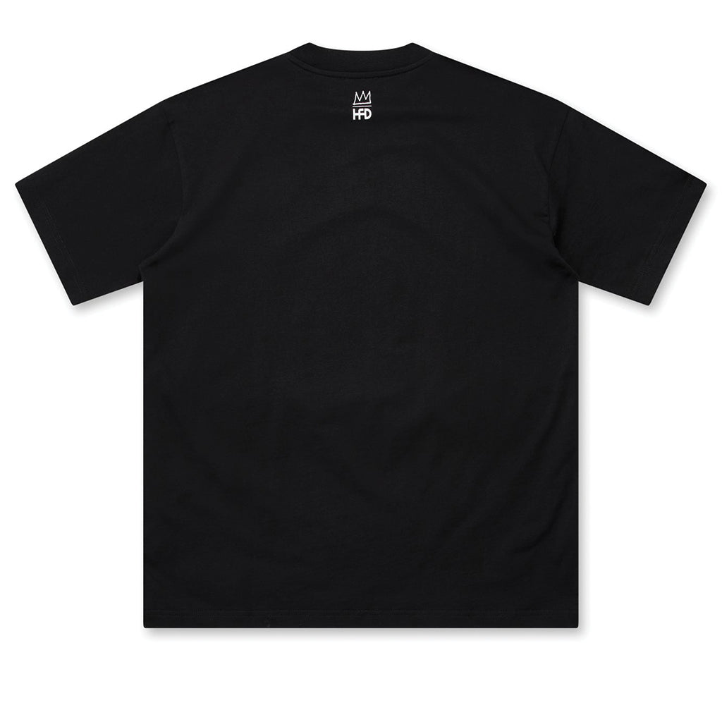 Honey F Dijon Jean-Michel Basquiat Crown T-Shirt Black HFD07T307
