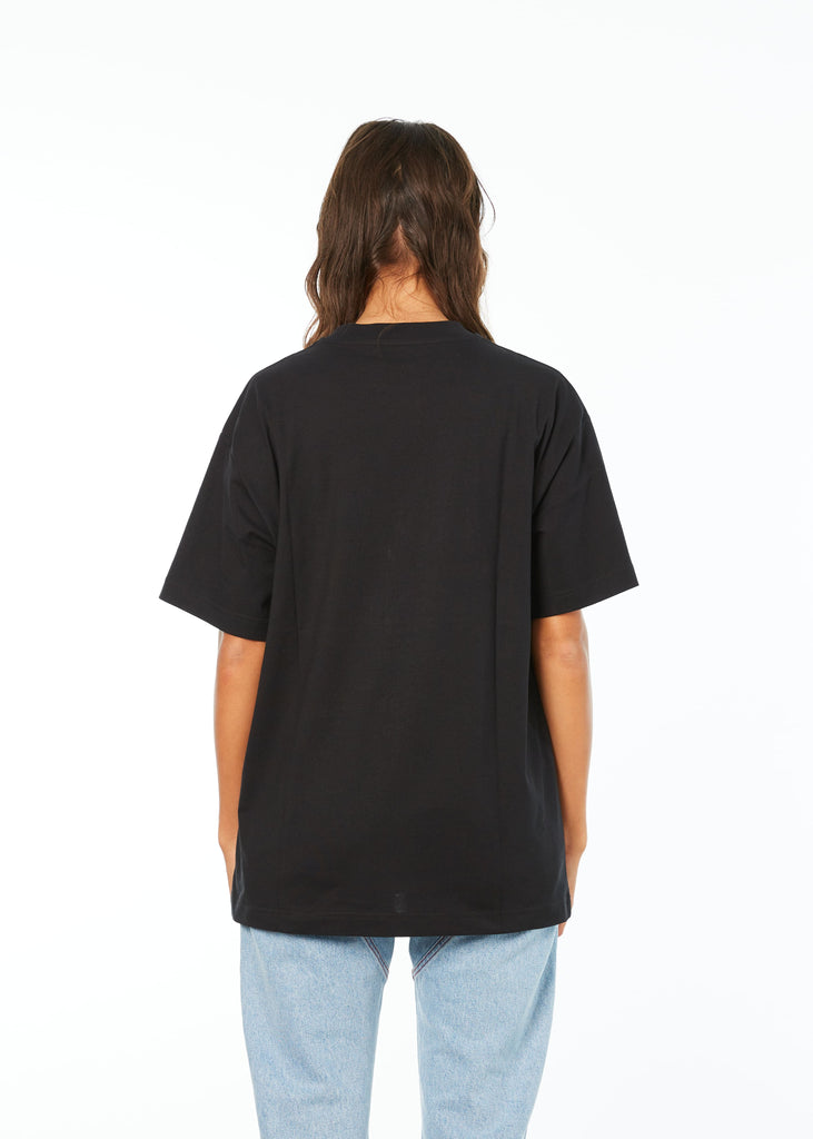 Honey F Dijon Jean-Michel Basquiat Crown T-Shirt Black