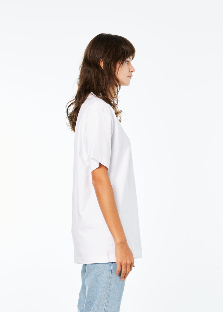 Honey F Dijon Jean-Michel Basquiat Crown T-Shirt White HFD07T307