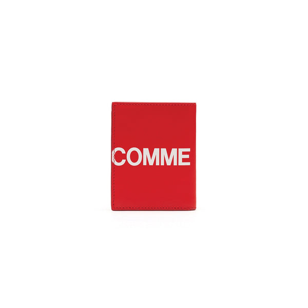 COMME des GARCONS WALLETS CdG Huge Logo Wallet SA0641HL Red