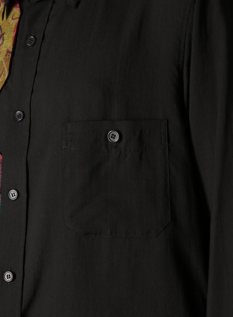 Yohji Yamamoto POUR HOMME Patch Artwork Shirt HZ-B23-212-1-03