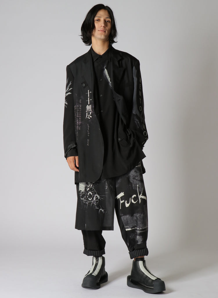 Yohji Yamamoto I-PT Designed Mixed Change Jacket HZ-J61-818-1-02