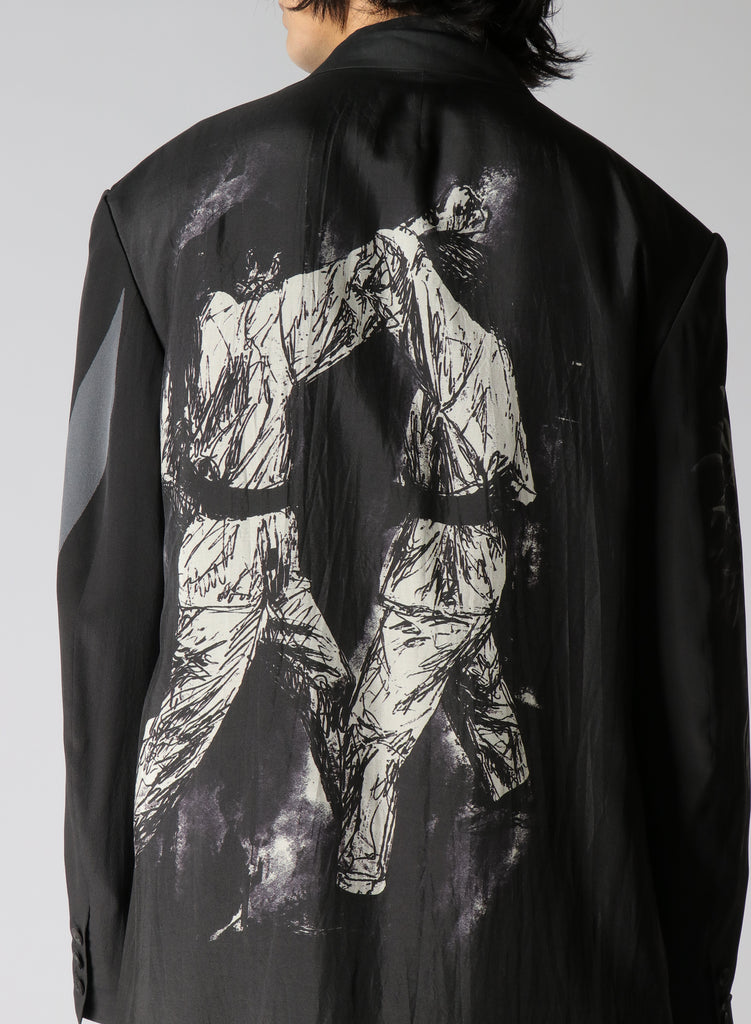 Yohji Yamamoto I-PT Designed Mixed Change Jacket HZ-J61-818-1-02