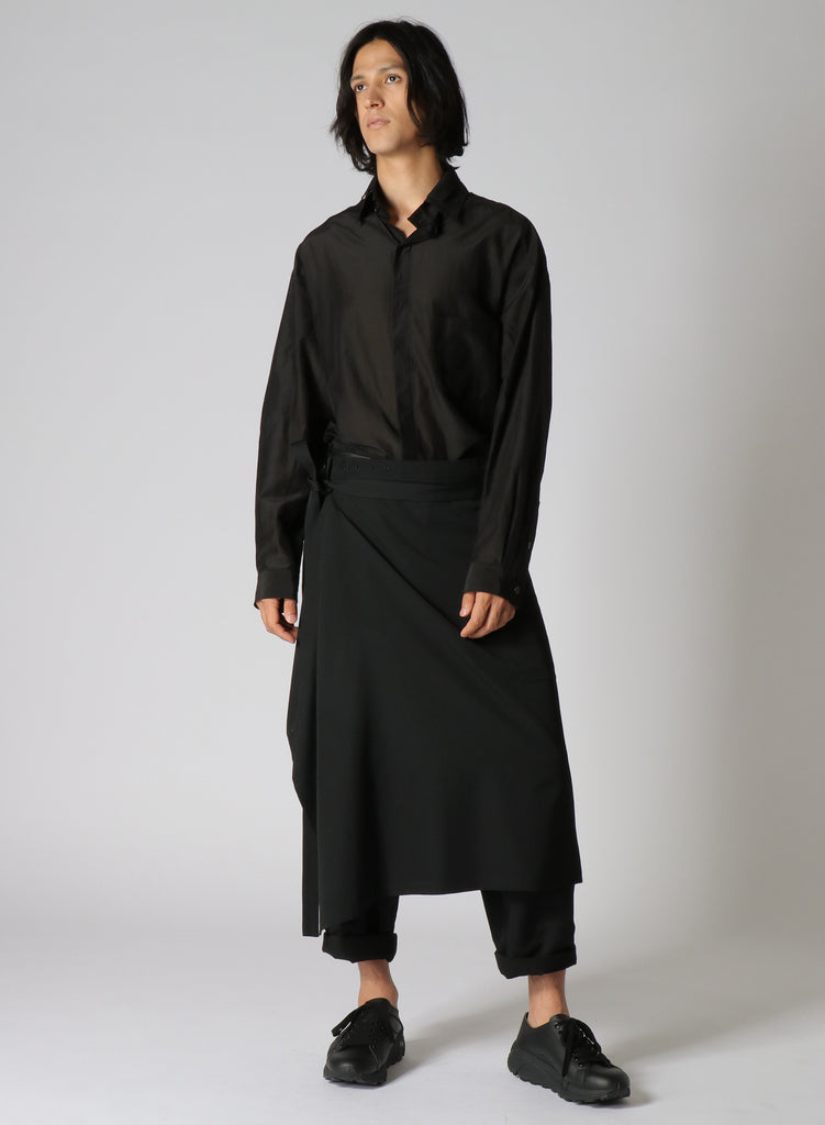 Yohji Yamamoto Pour Homme J-Pants With Flare Skirt HZ-P37-100