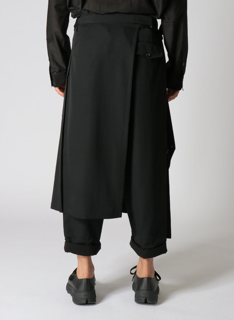Yohji Yamamoto Pour Homme J-Pants With Flare Skirt HZ-P37-100