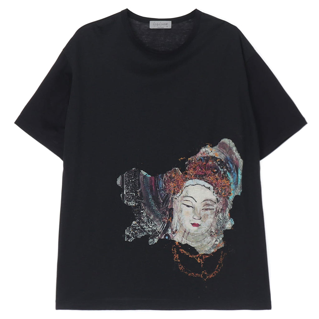 Yohji Yamamoto POUR HOMME Yamanekoken Print T-Shirt HZ-T24-271-1-03