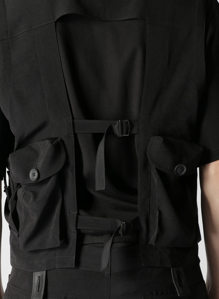 Yohji Yamamoto POUR HOMME TA Tuxedo R-Peaked Vest HZ-V03-500
