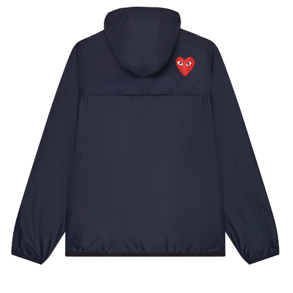 PLAY COMME des GARÇONS x K-WAY Zip Jacket Navy – T0K10