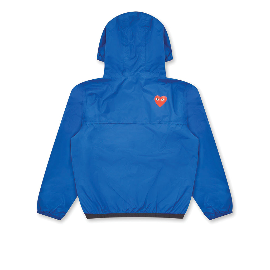 x K-Way Half Zip Kids Jacket Blue