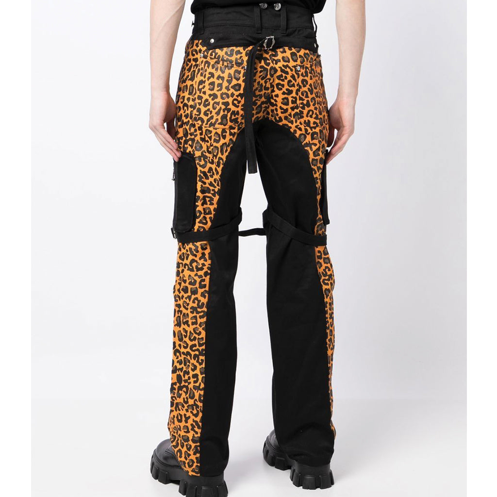 Youths in Balaclava Unisex Split Cargo Pants Leopard