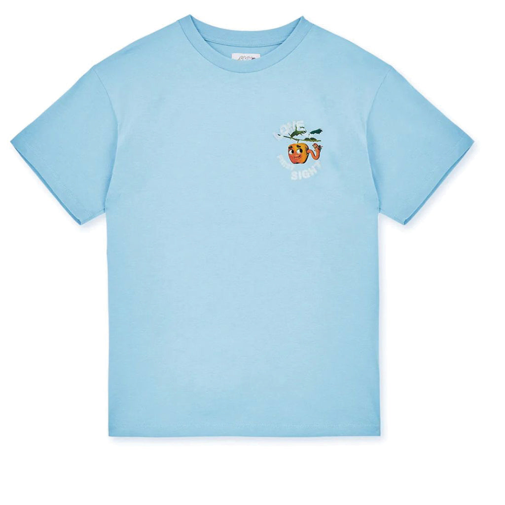 Sky High Farm Love At First Sight T-Shirt Light Blue
