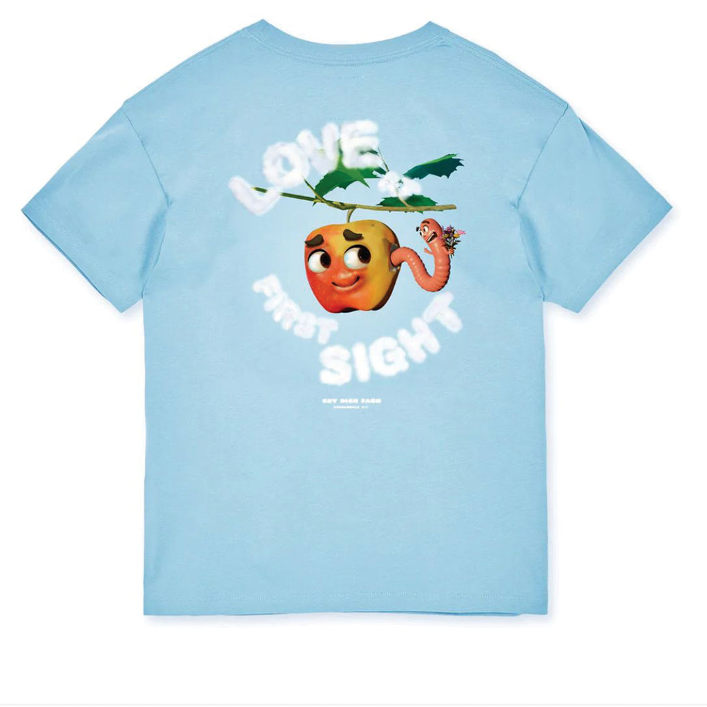 Sky High Farm Love At First Sight T-Shirt Light Blue