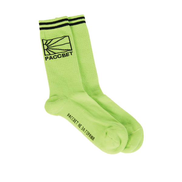 Rassvet Logo Socks Lime PACC12K015