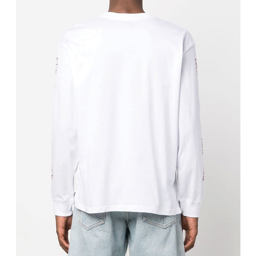Rassvet Multi Logo Longsleeve White PACC12T012