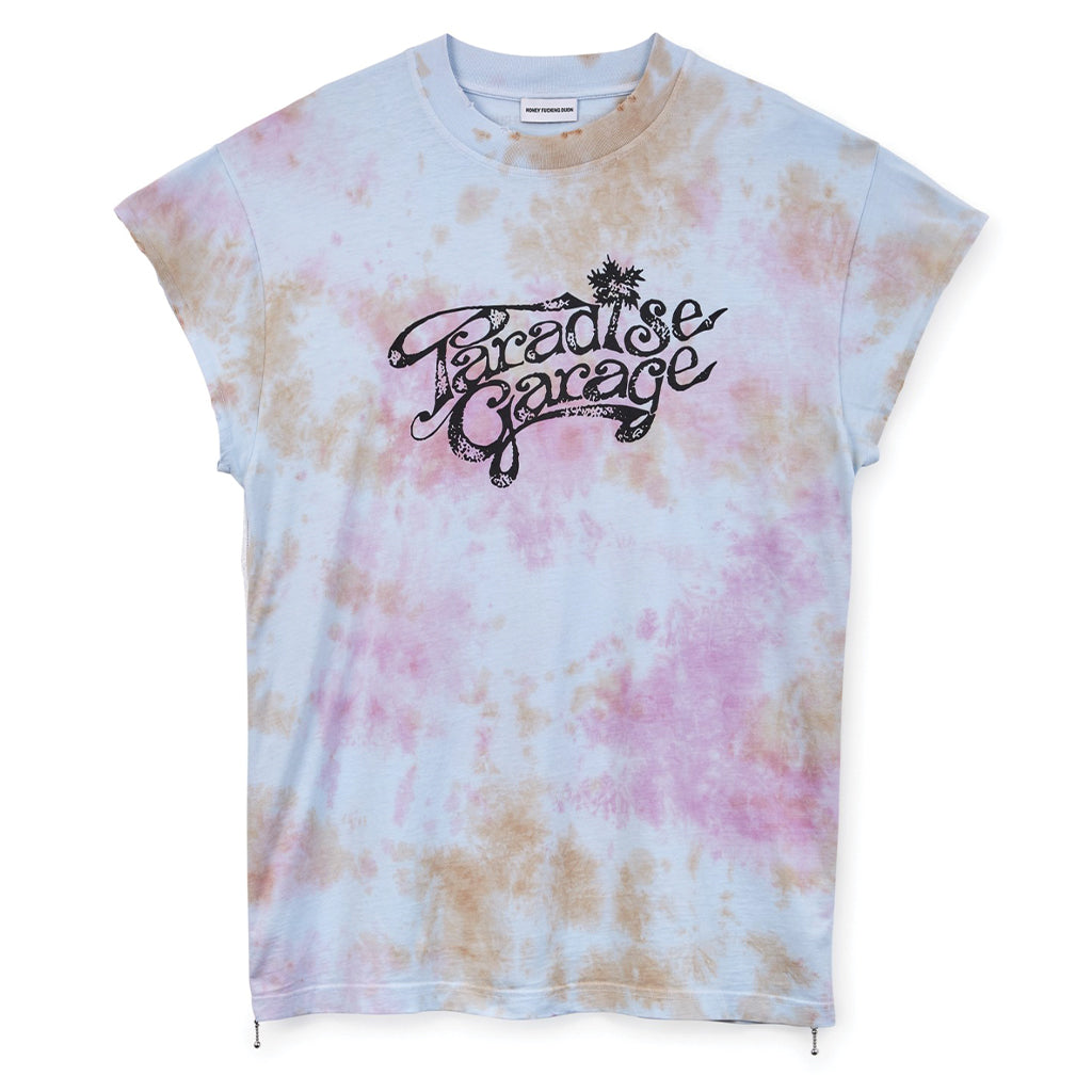 Honey Fucking Dijon Paradise Garage T-Shirt Pink Tie Die HFD03T002