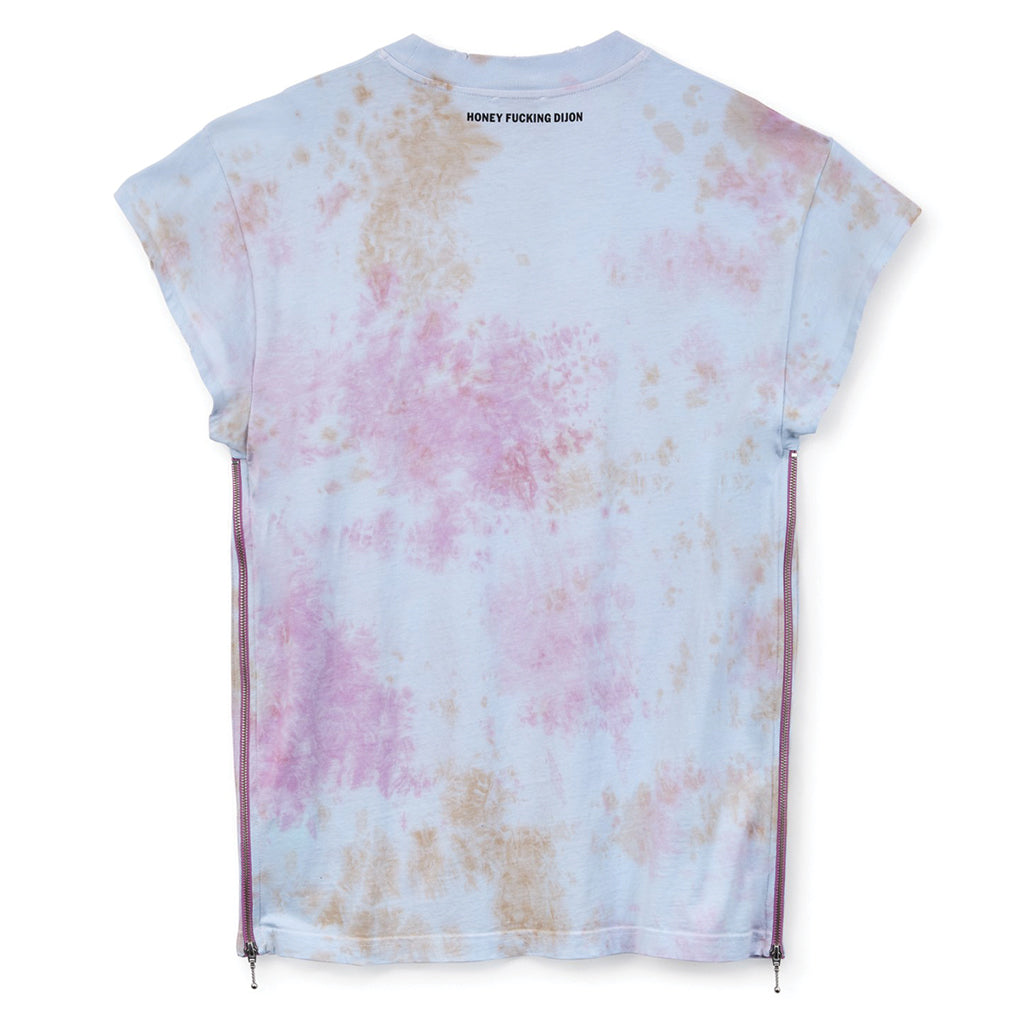 Honey Fucking Dijon Paradise Garage T-Shirt Pink Tie Die HFD03T002
