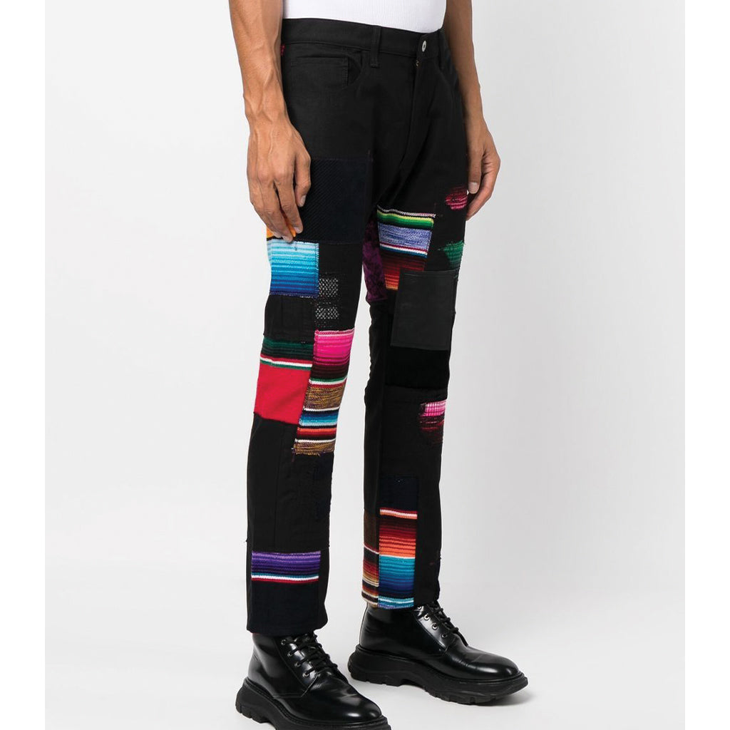 JUNYA WATANABE MAN Patchwork Denim Black