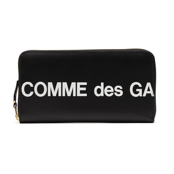 COMME des GARCONS WALLETS Huge Logo Black SA0111HL