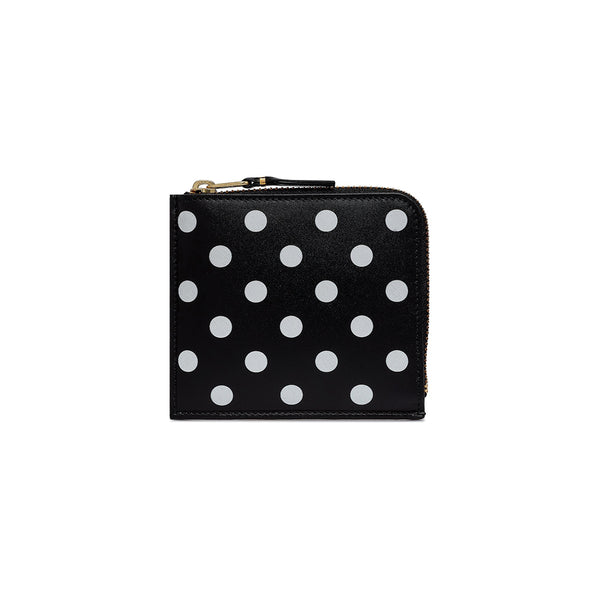 COMME des GARÇONS Wallets Classic Polka Dot Black Wallet SA3100PD