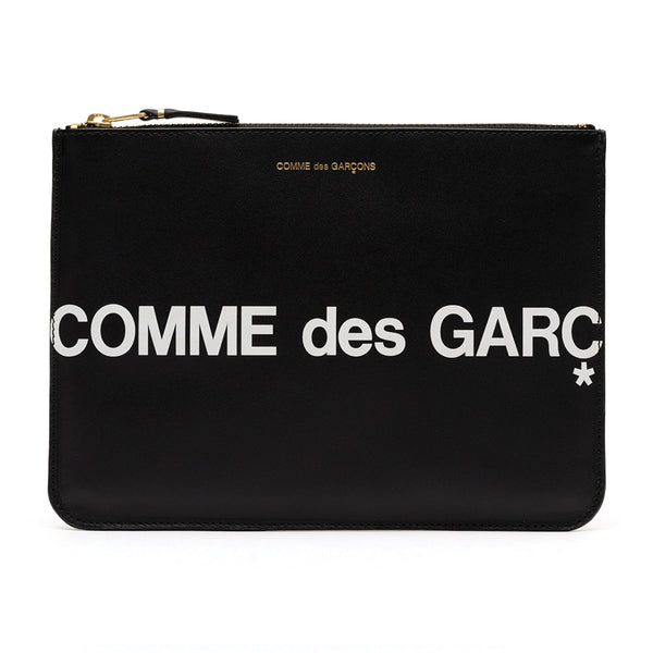 COMME des GARCONS WALLETS CdG Huge Logo Wallet SA5100HL Black