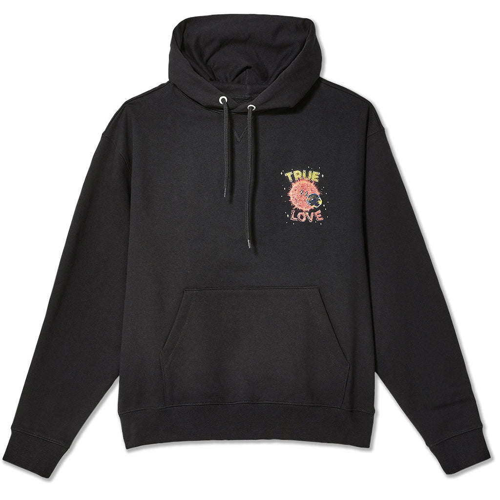 Sky High Farm True Love Hooded Sweatshirt Black SHF01T024