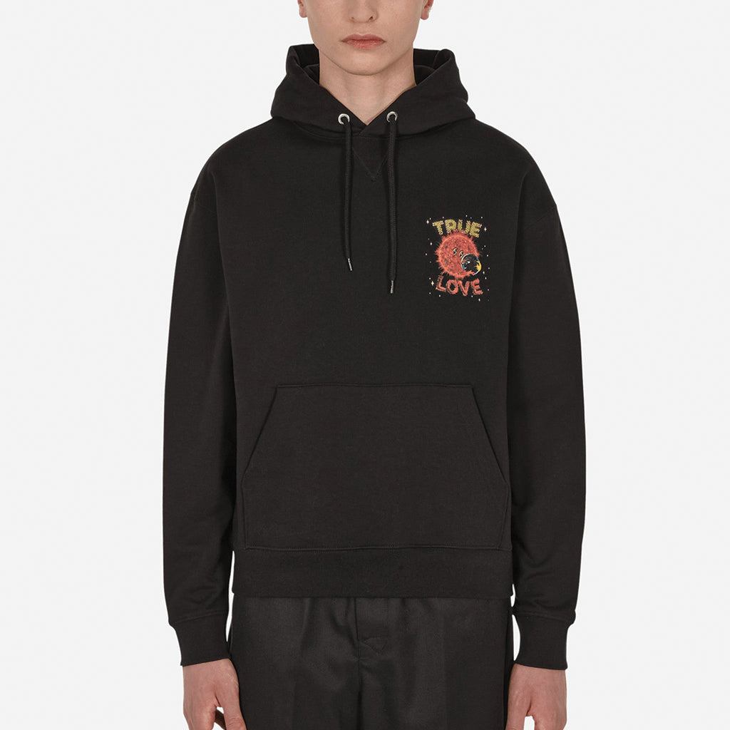 True Love Hooded Sweatshirt Black