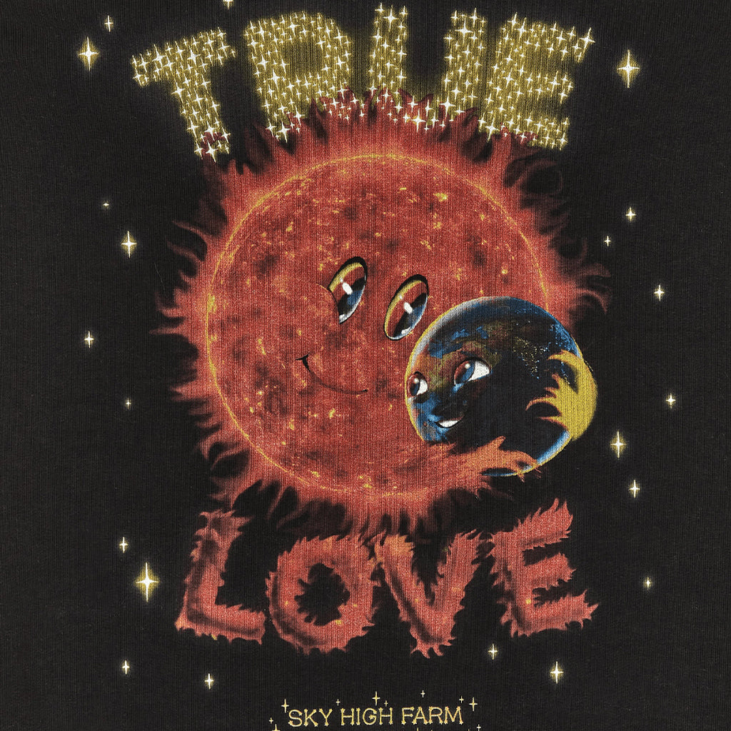 True Love Hooded Sweatshirt Black