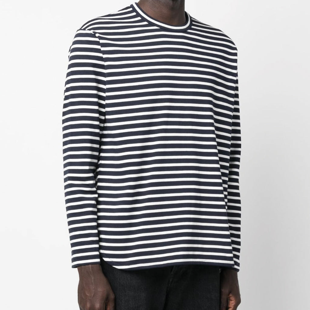 Junya Watanabe MAN Striped Longsleeve Navy / White WK-T007-S23