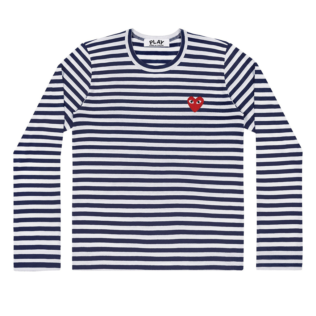 Striped Longsleeve Navy / White