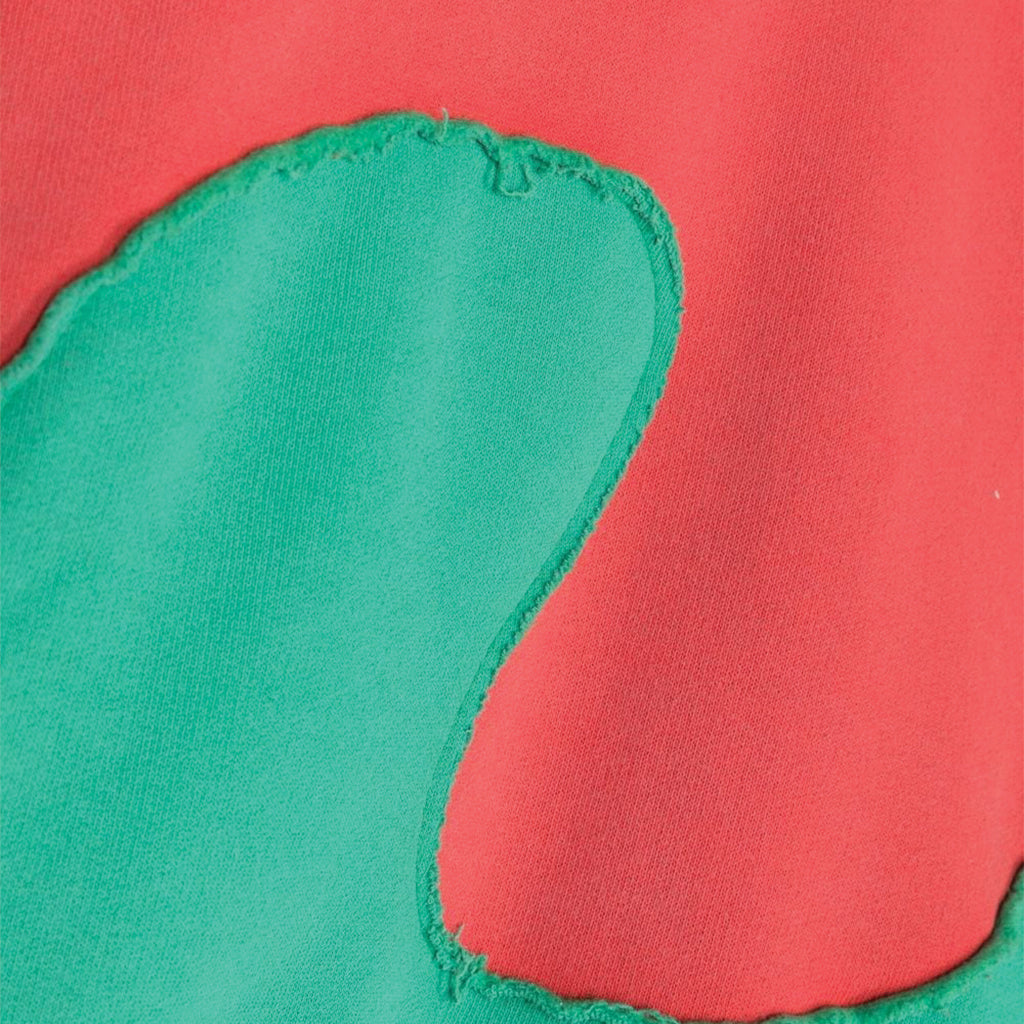 Kids Swirl Hoodie Red / Green
