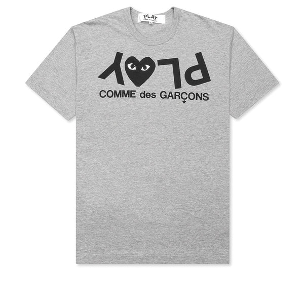 Text Logo T-Shirt Grey