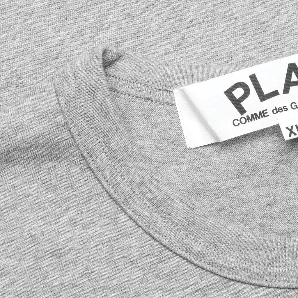 Text Logo T-Shirt Grey