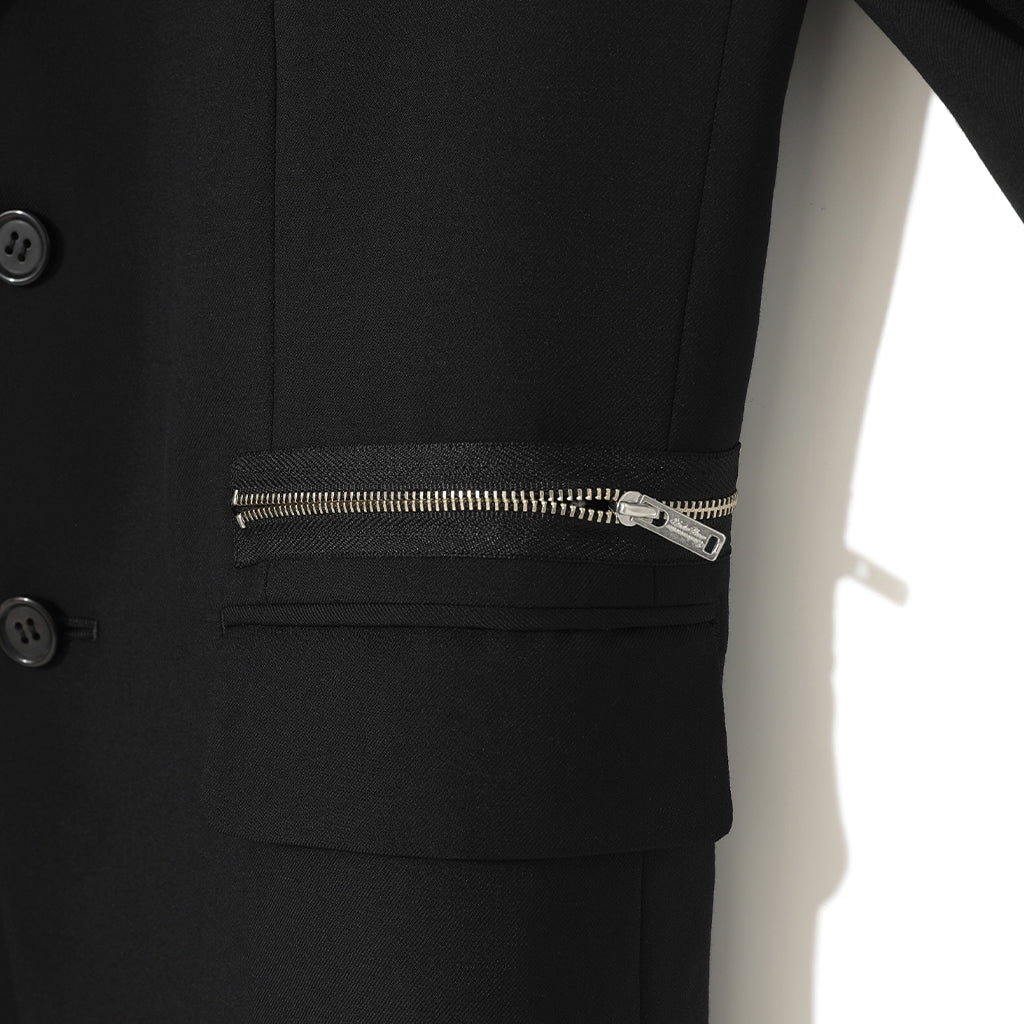 UNDERCOVER Jun Takahashi Zip Detail Jacket Black UC1C4101-1