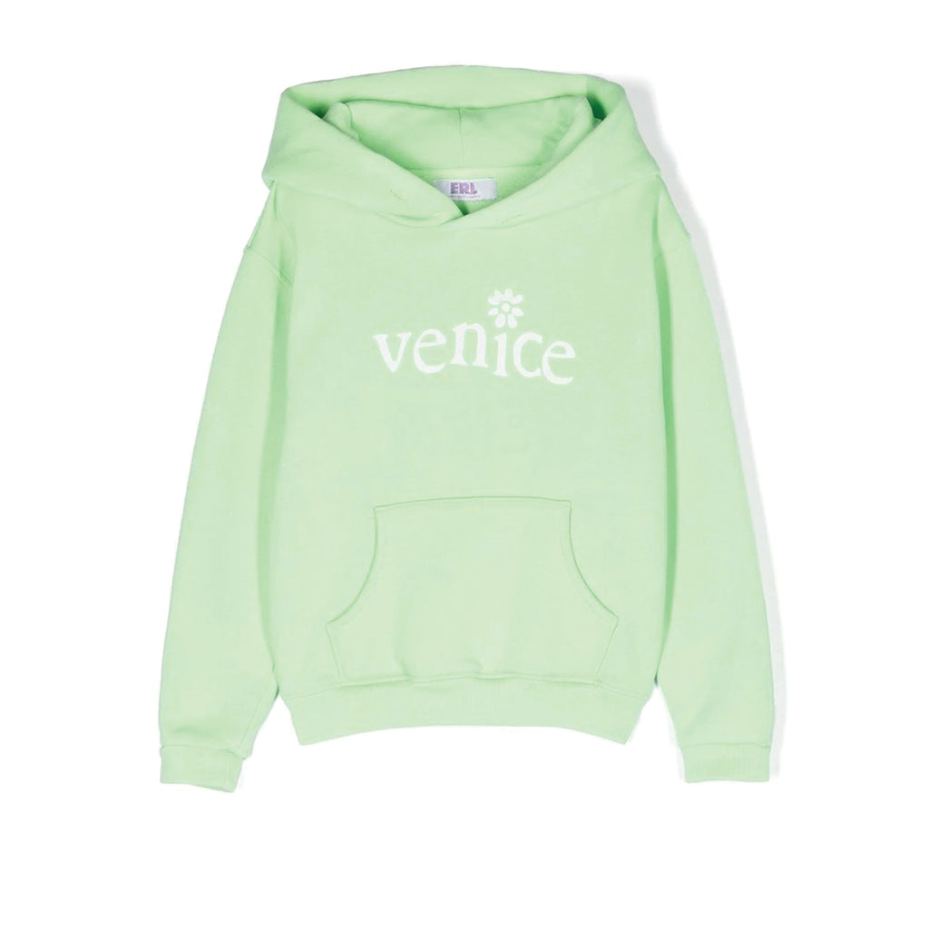 ERL Kids Venice Be Nice Hoodie Green