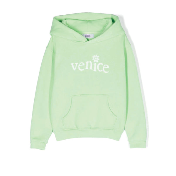 ERL Kids Venice Be Nice Hoodie Green