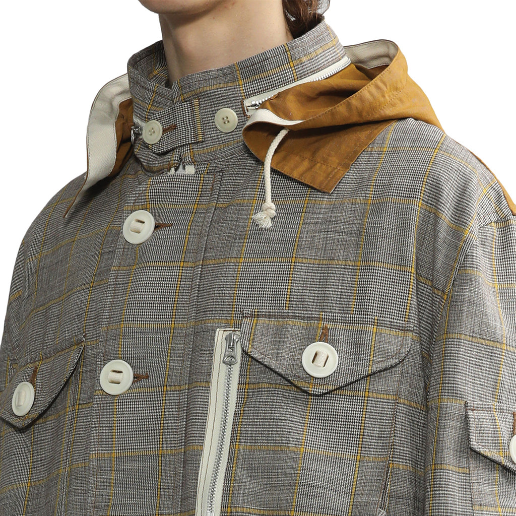 Junya Watanabe MAN x Jean-Michel Basquiat Windbreaker Jacket Checkered WK-J012-S23
