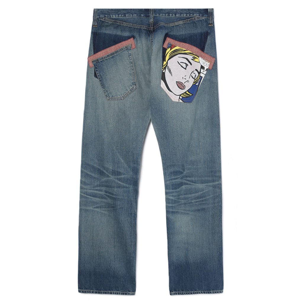 JUNYA WATANABE MAN x Roy Lichtenstein Patchwork Denim WK-P020-S23