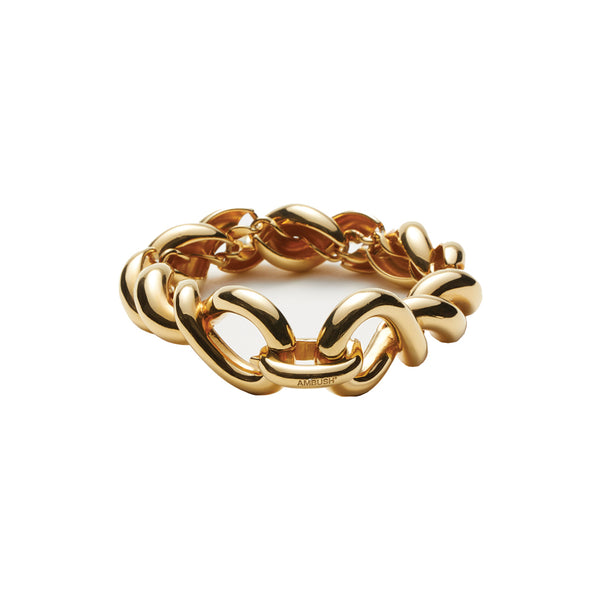 Ambush Jewellery Waves Chain Bracelet Gold