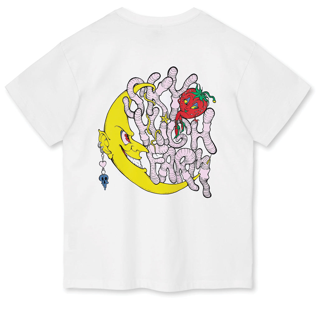 Sky High Farm Will Sheldon Artwork T-Shirt White SHF02T031