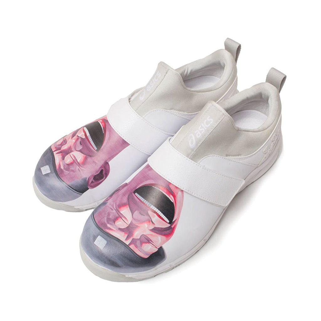 COMME des GARCONS SHIRT x Yue Minjun x Asics Winjob CP303 FG-K101-SS21