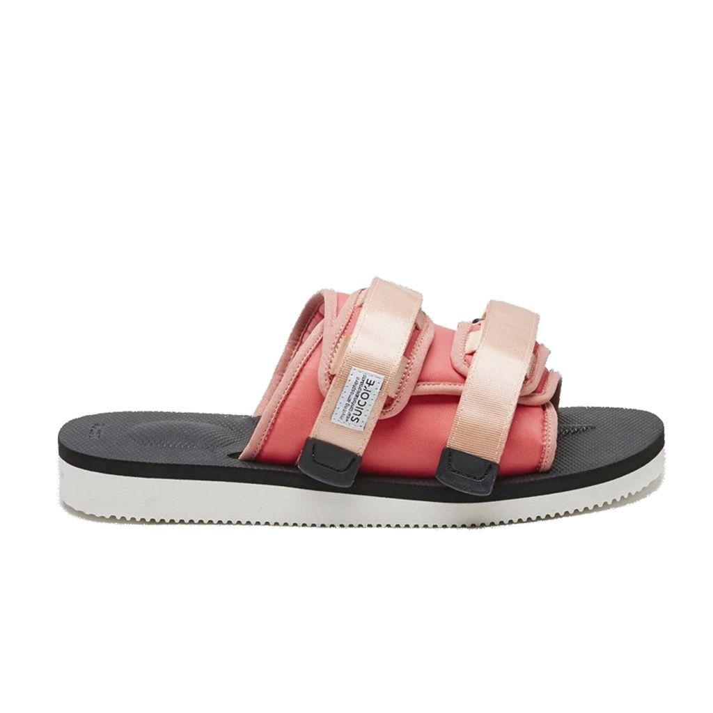 Suicoke Moto-Cab Sandals Salmon / Black
