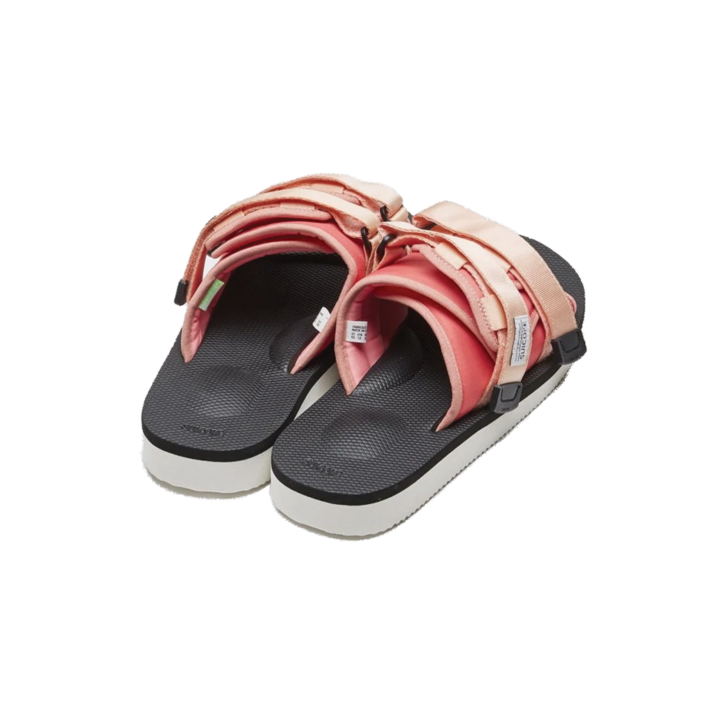 Suicoke Moto-Cab Sandals Salmon / Black