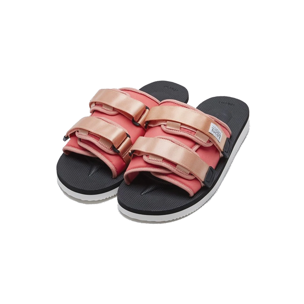 Suicoke Moto-Cab Sandals Salmon / Black