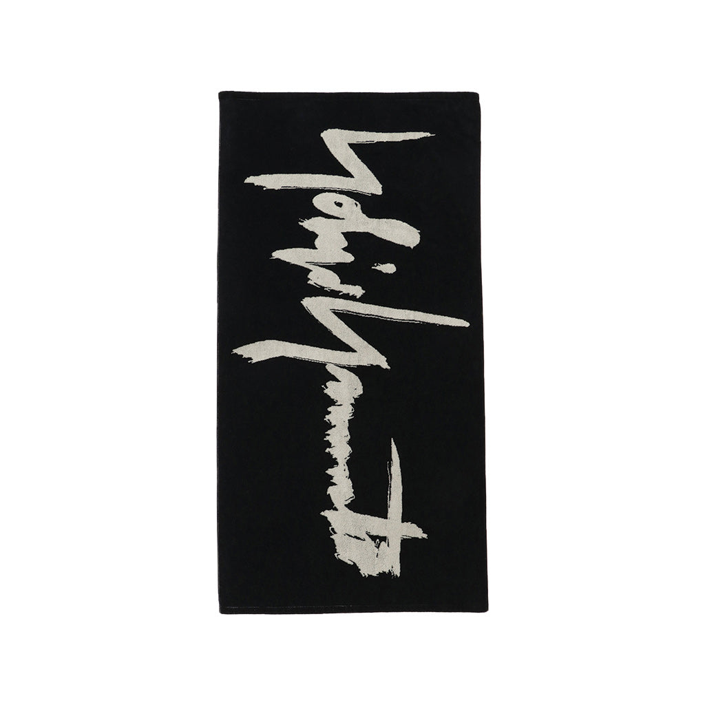 Yohji Yamamoto Signature Logo Towel