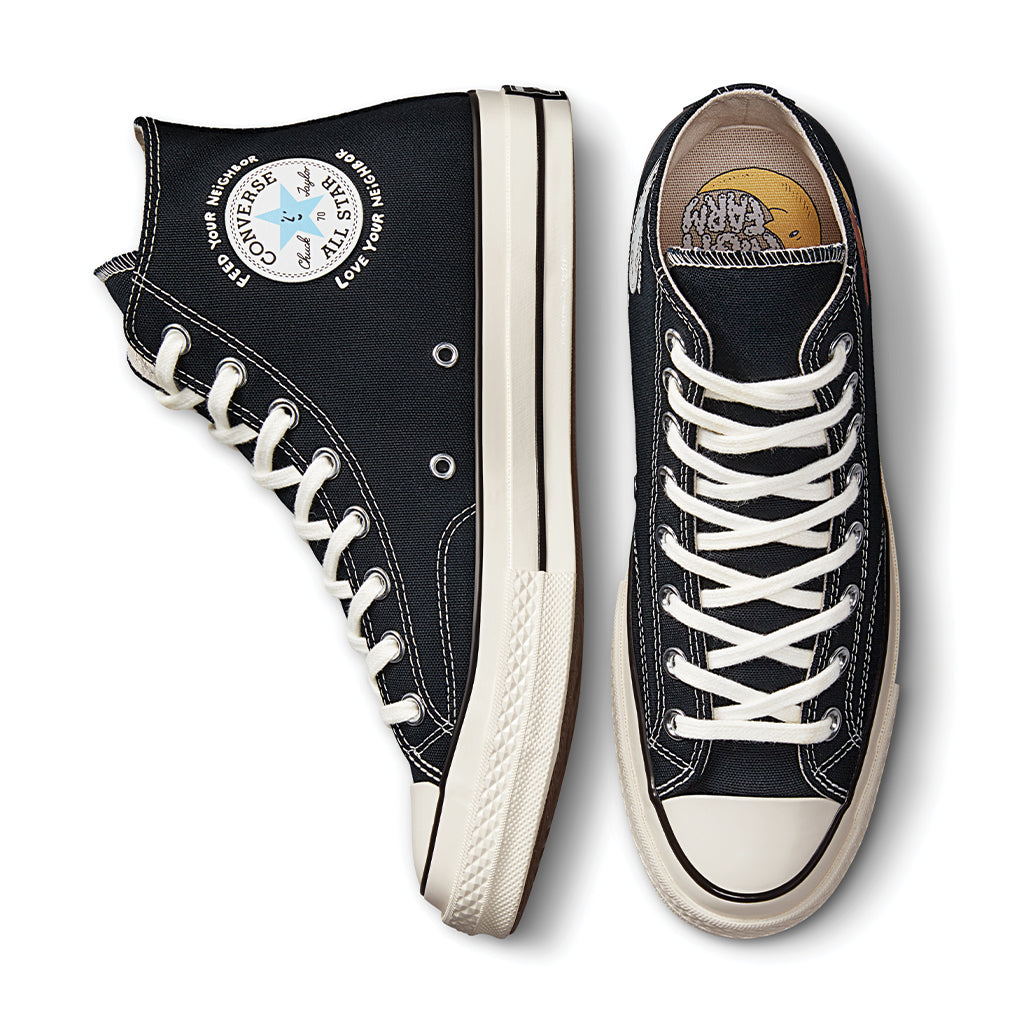 Sky High Farm Workwear x Converse Chuck Taylor All Star '70 High Black