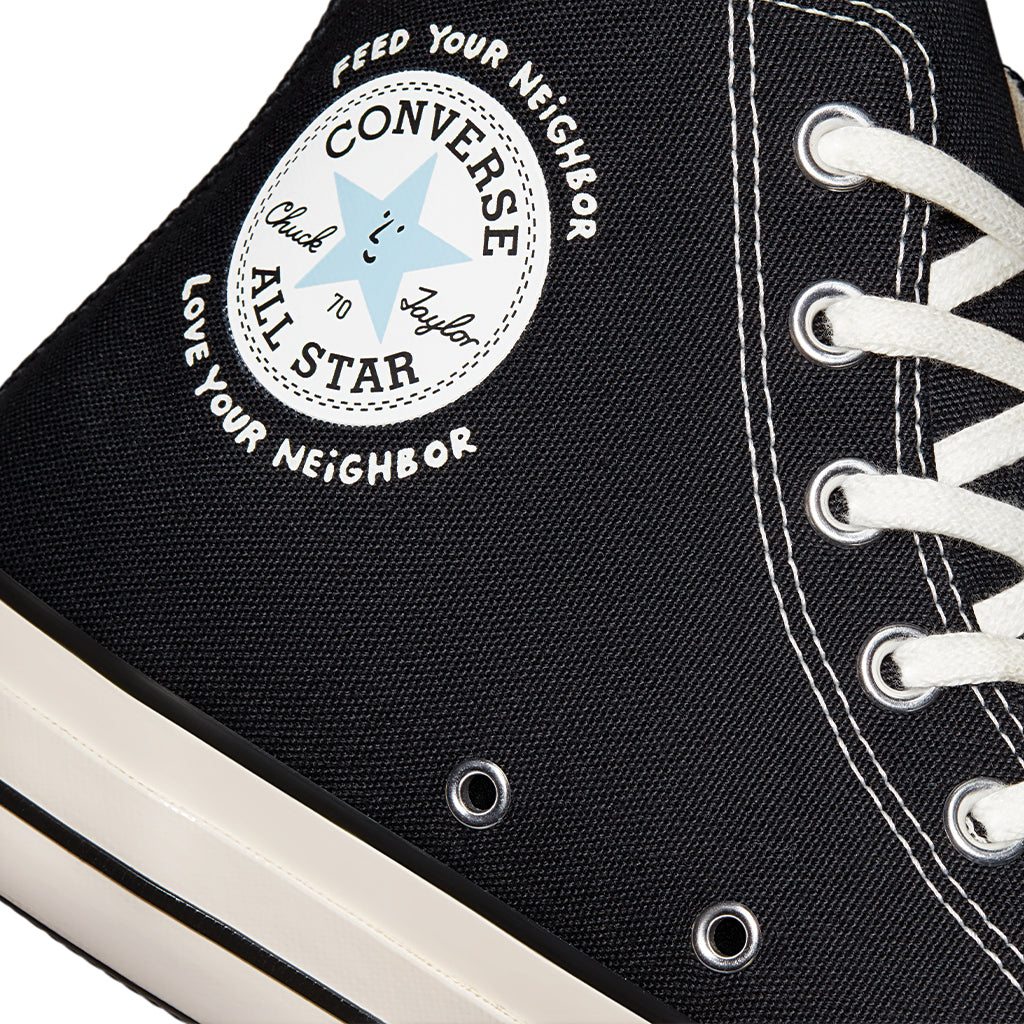 Sky High Farm Workwear x Converse Chuck Taylor All Star '70 High Black