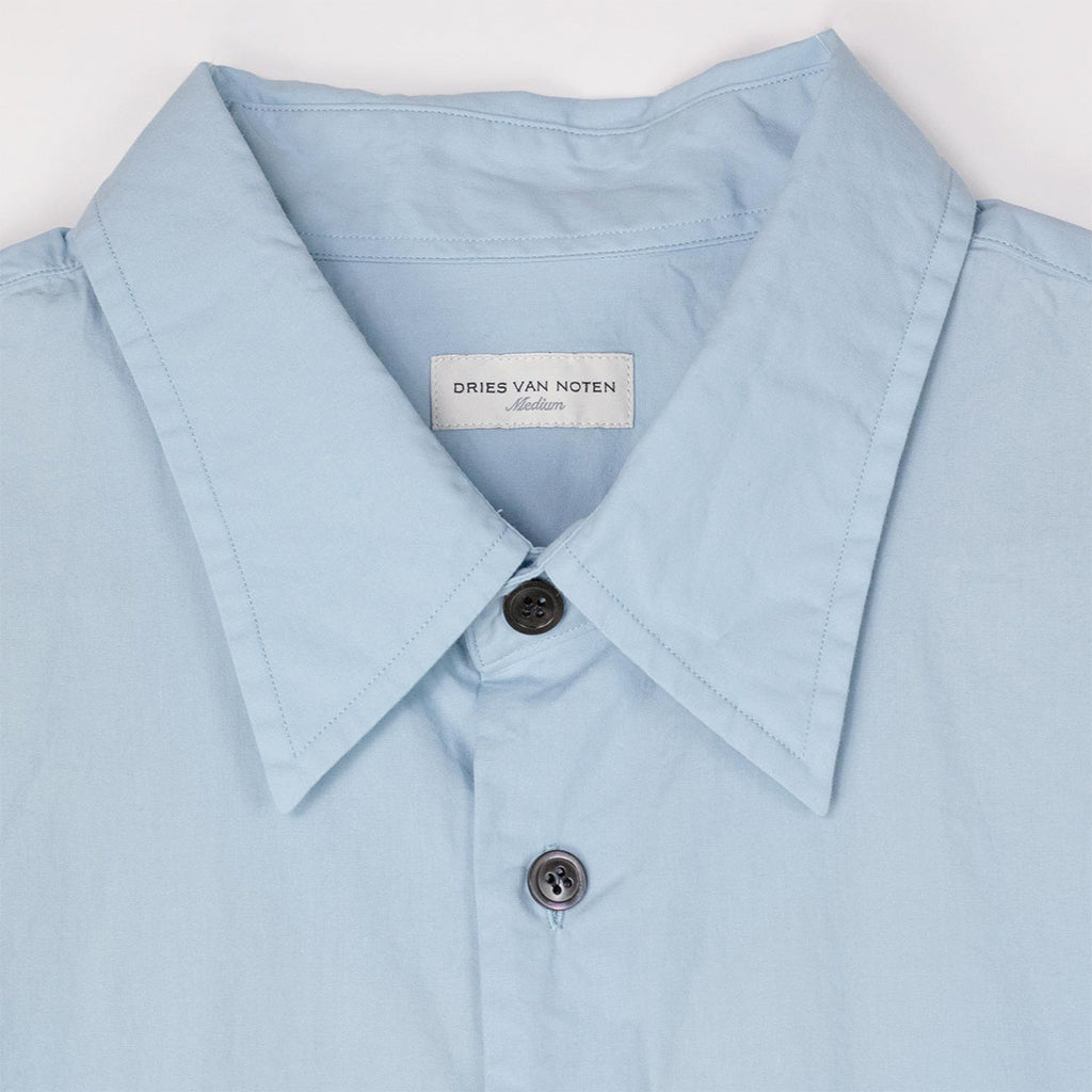 Dries van Noten Croom Shirt Light Blue 020706-7324-514