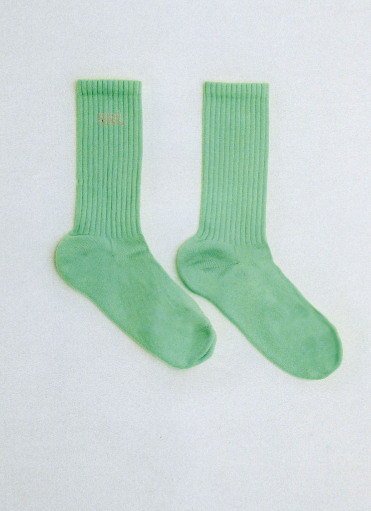 Logo Socks Green