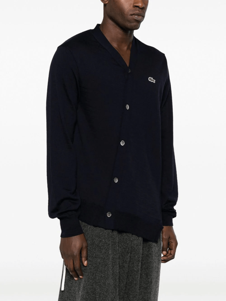 Lacoste shop black cardigan